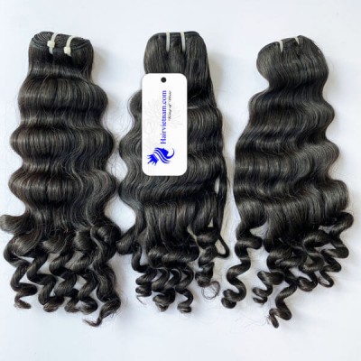 3 Bundles Vietnamese Curly Human Weft Hair