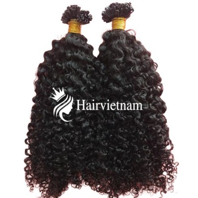 U Tip Curly Hair Extensions