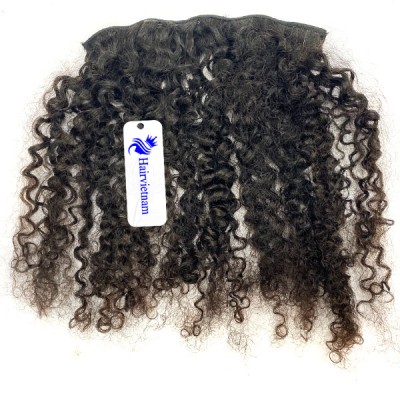 Burmese Curly Clip In Virgin Hair Extensions