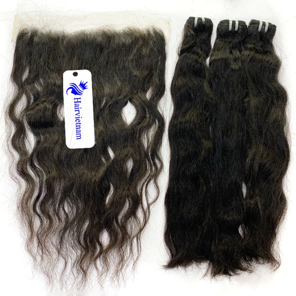 Vietnamese Natural Virgin Wavy Hair Bundles
