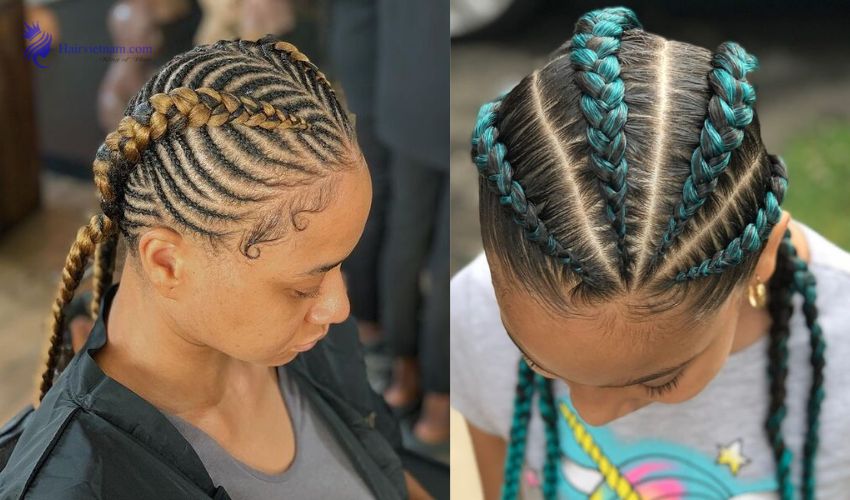 Nigerian Natural Hair Weaving Styles Without Attachment