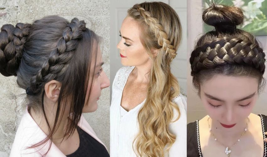 natural hair weaving styles
