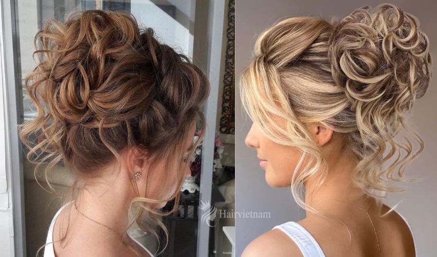 Chignon weaving style