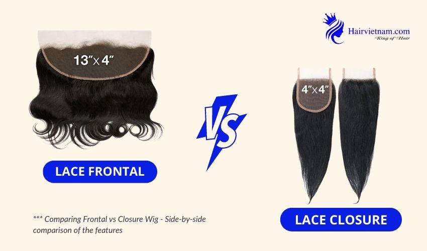Comparing Frontal vs Closure