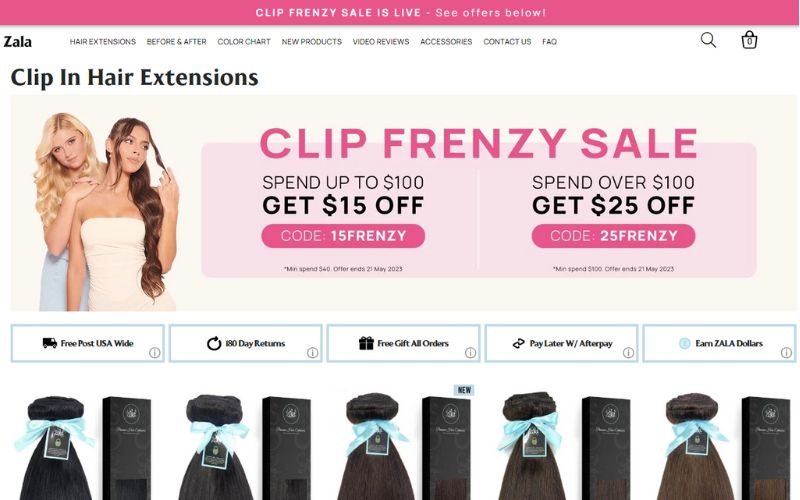 Zala Hair Extensions: