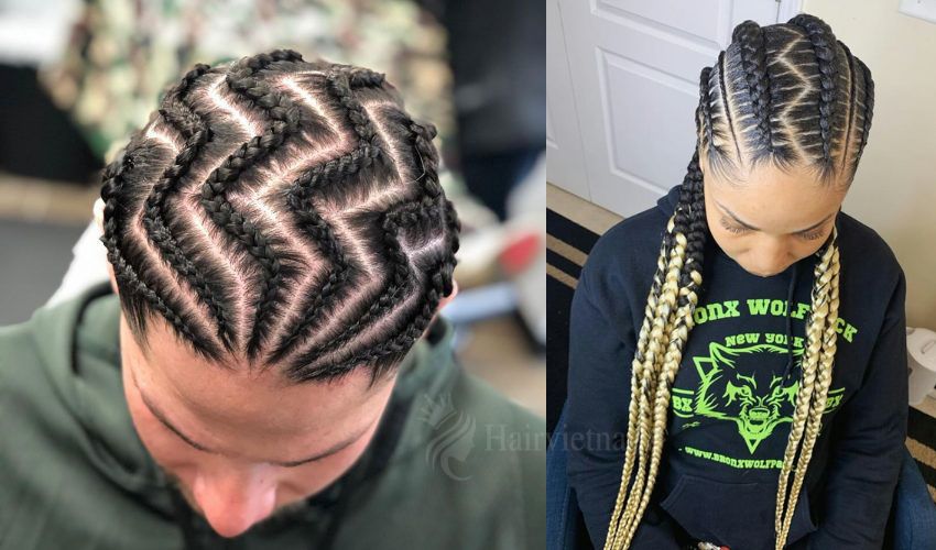 Zig-Zag Cornrows