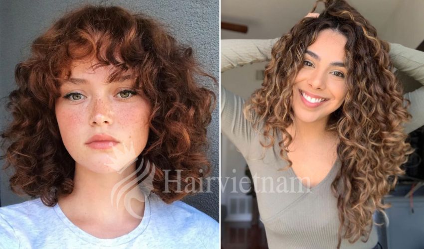 curly hair
