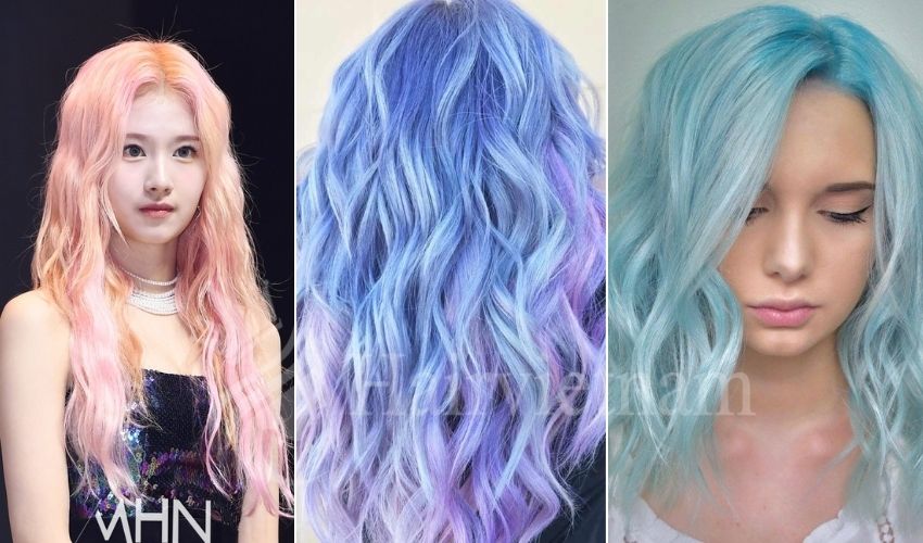 Bright Pops like Pink or Blue
