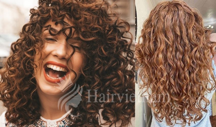 Brown curls
