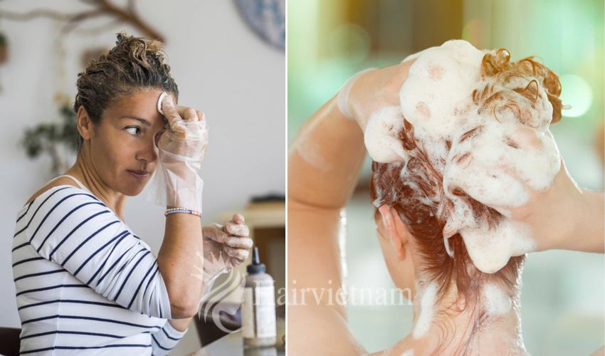 Specialized Products for Hair Dye Stain Removal