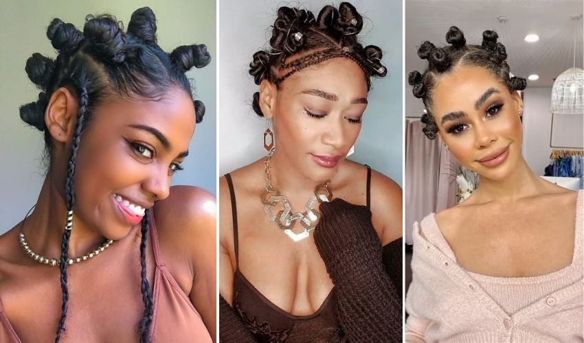 Bantu Knots Hairstyles