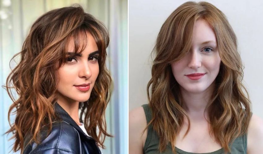 Bombshell Curls For Oval Face Shape