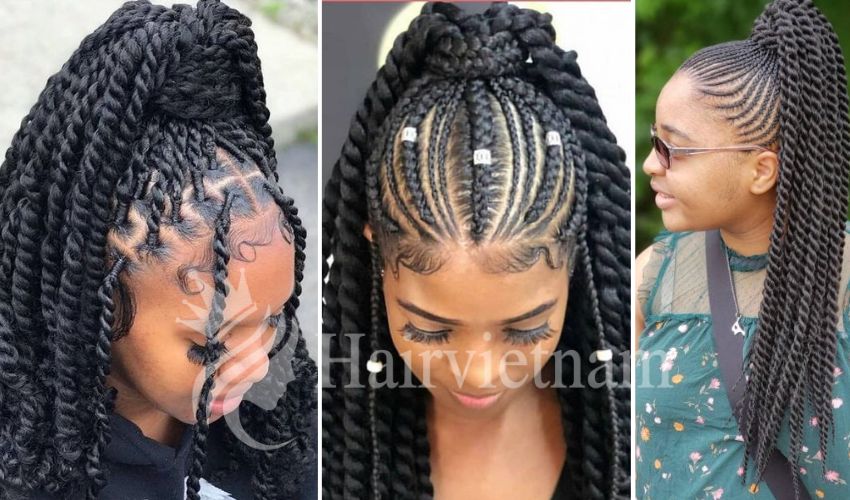 Kinky Twist Ponytail