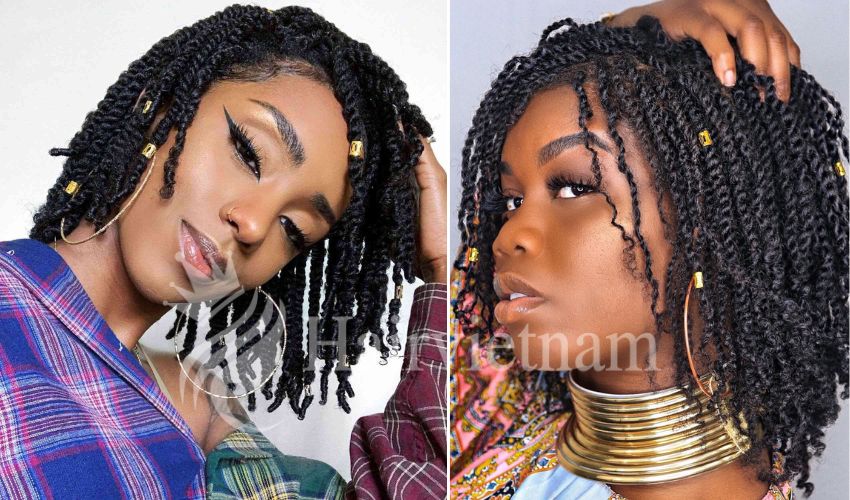 Kinky Twists Bob