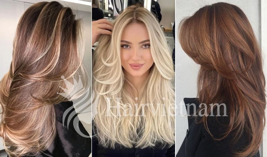 Long Feathered Hair