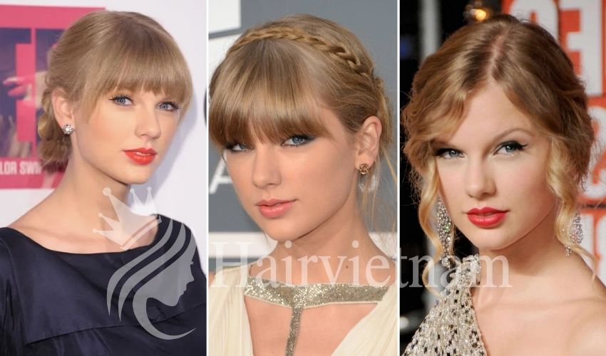 Taylor Swift Updo Hairstyles