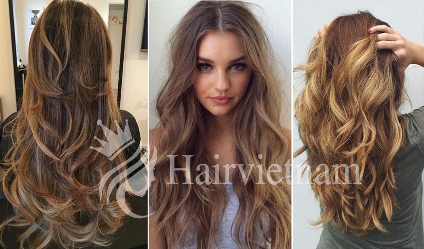 Wavy Long Layered Hair
