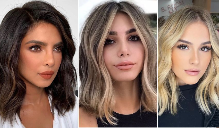 Wavy Medium-Length Hair