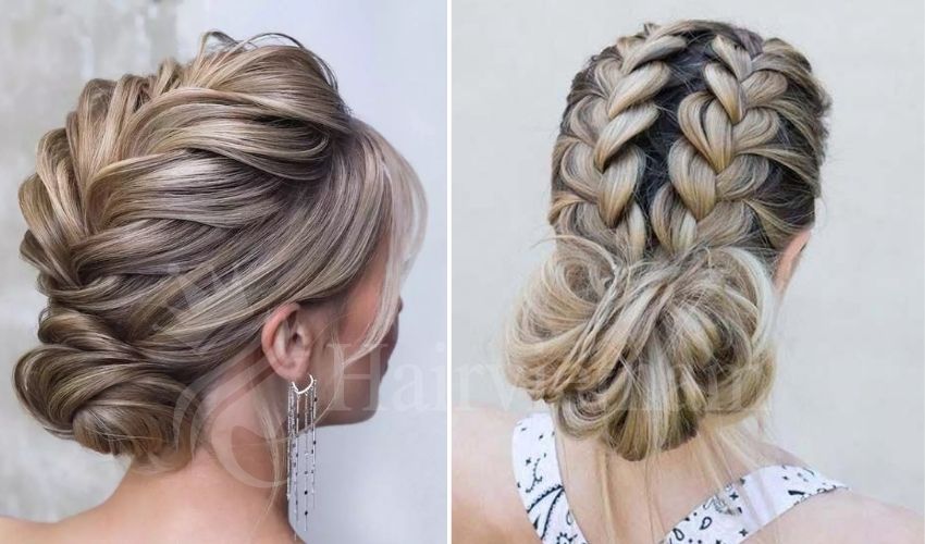 Braided Messy Bun