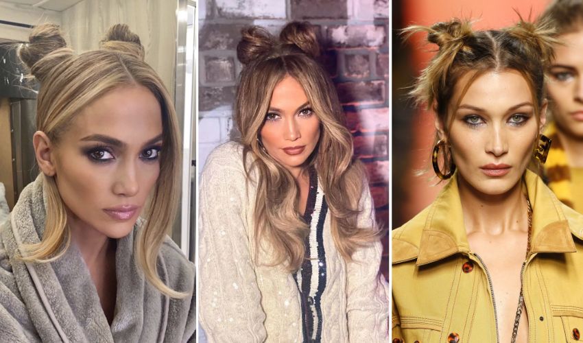 Double Bun Hairstyle