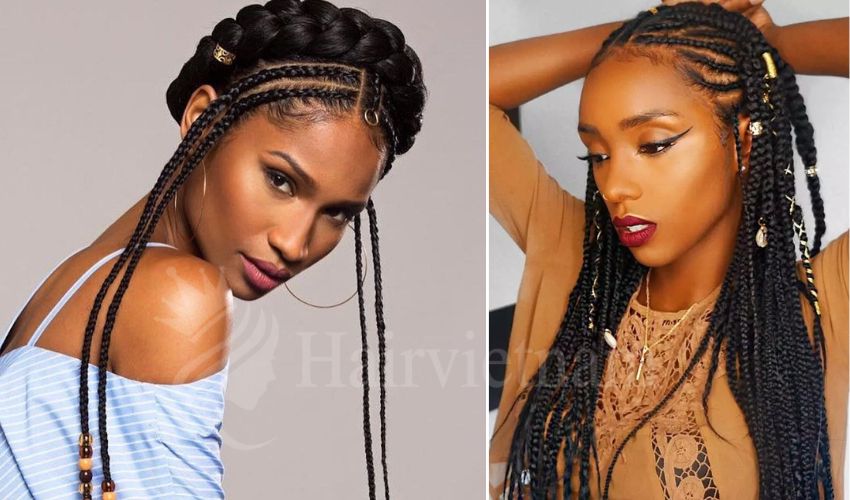 Traditional Fulani Braids