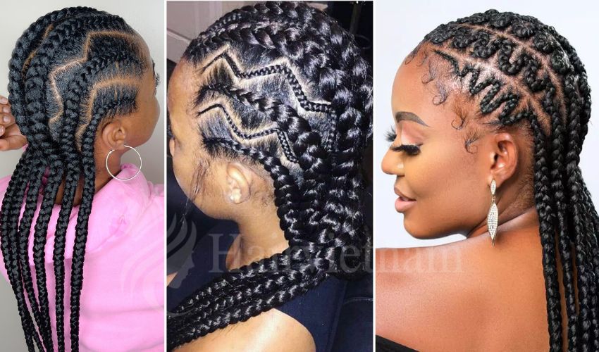 Zigzag Cornrows