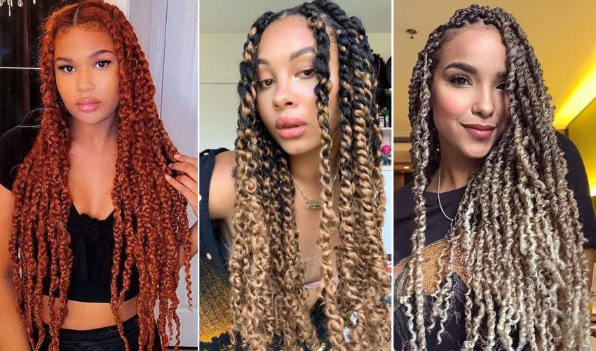 Beauty Passion Twists with Colors