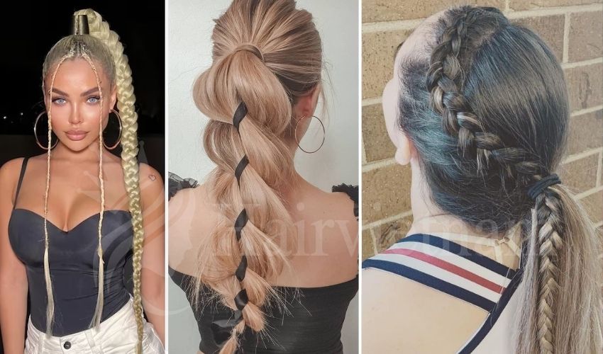 Ponytail Cheerleading Hairstyles