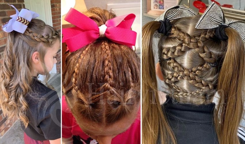 Cute Cheerleading Hairstyles