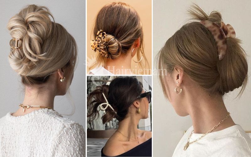Easy Claw Clip Updo