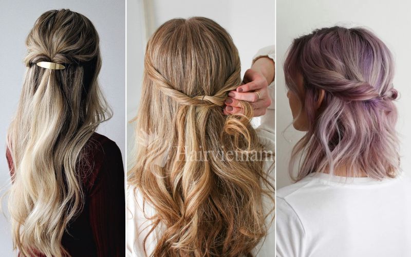 Half-Up Half-Down Twist