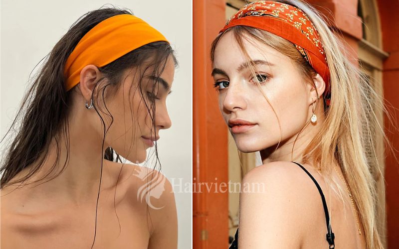 Tied-Up Scarf Headband