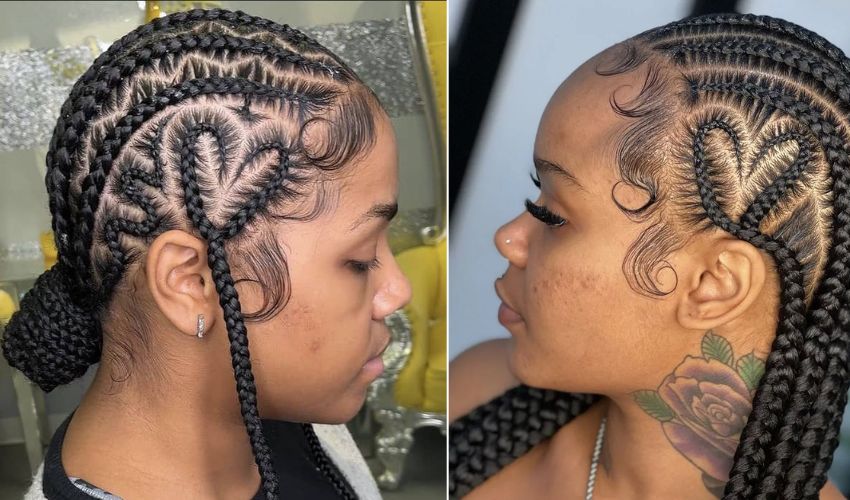 2. How to do a Heart Braid Hairstyle