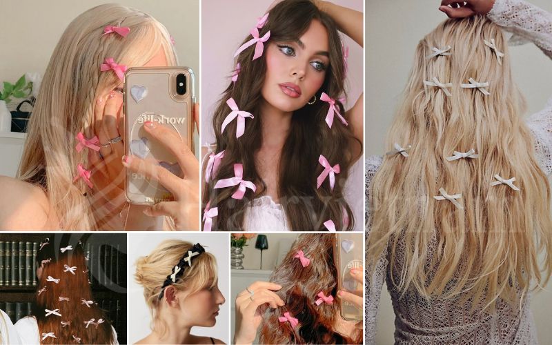 Hairstyles with Small Bows