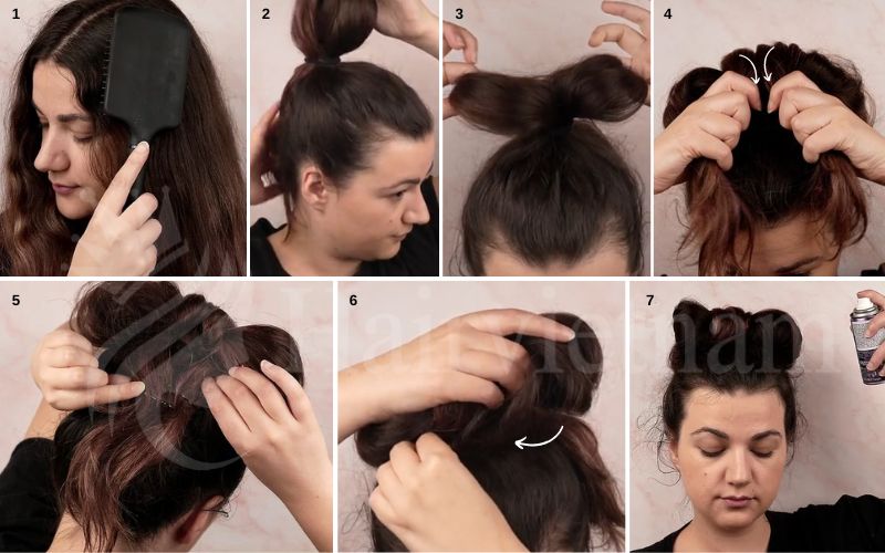 1. How to Do a Bow Tie in Your Hair