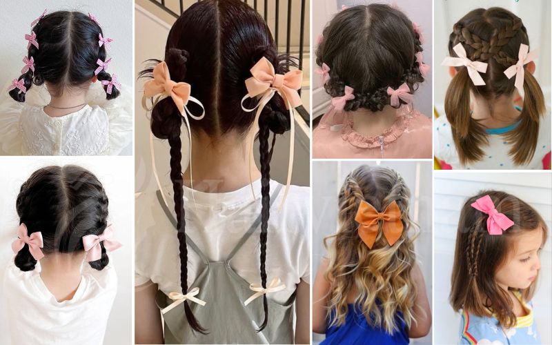 Toddler Hairstyles with Bows