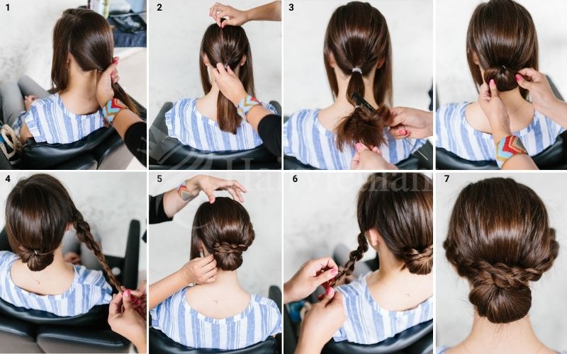 How to Make a Braided Bun 