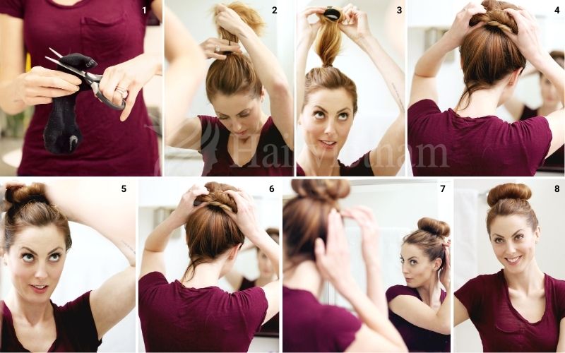 How to make Sock Bun