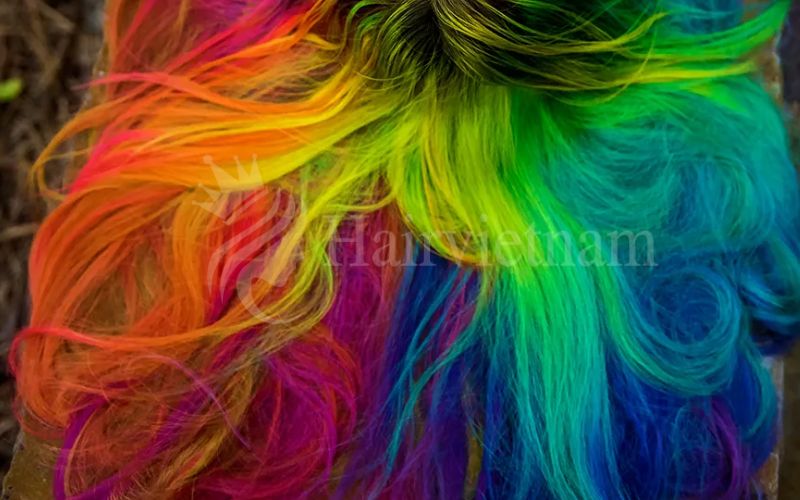 Why is Rainbow Hair a trend?