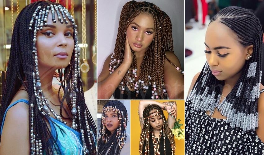 Beaded Braids Hairstyles
