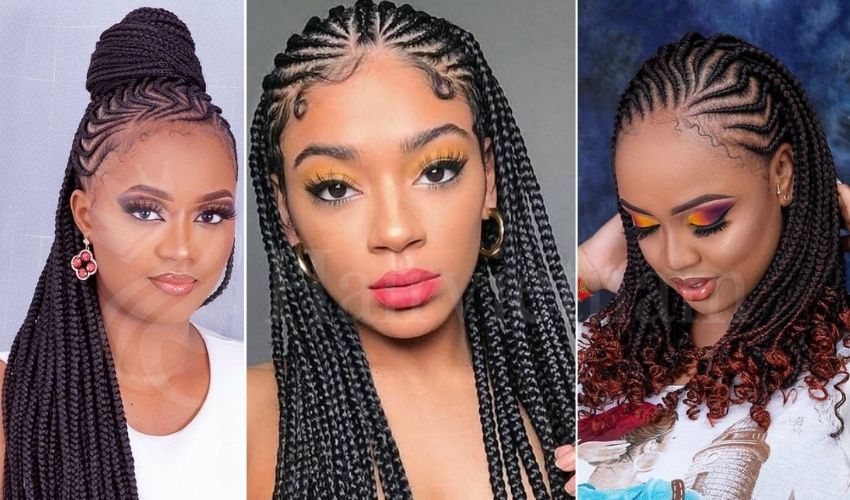 Ghana Braids Hairstyles