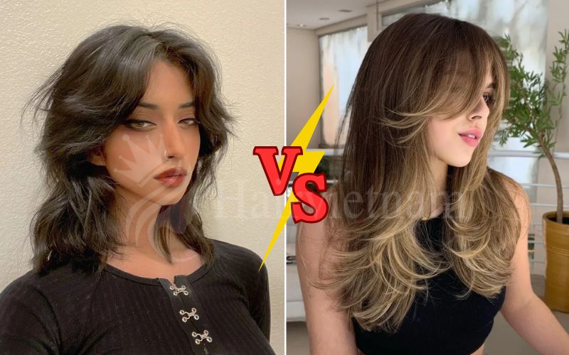 Difference Between Butterfly and Wolf Cut