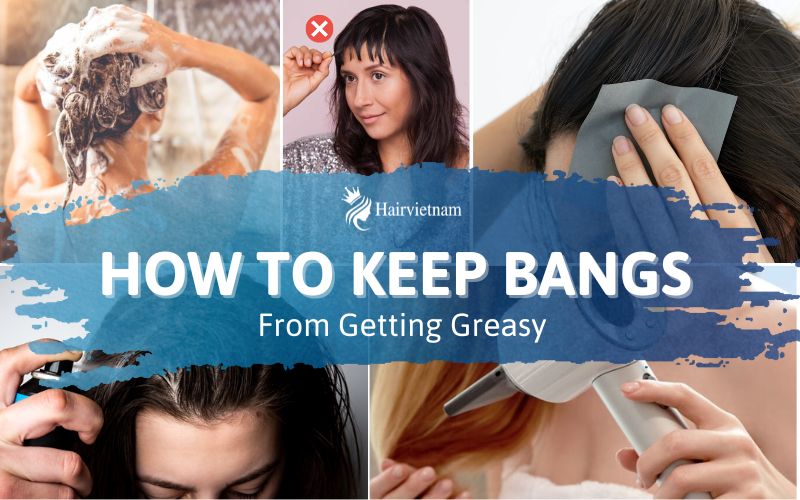 How to Keep Bangs from Getting Greasy