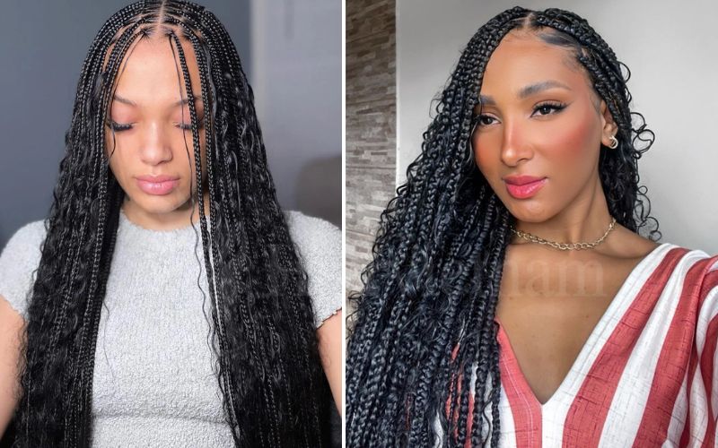 Boho Box Braids