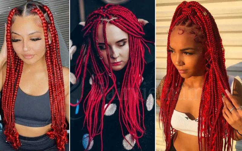 Red Box Braids