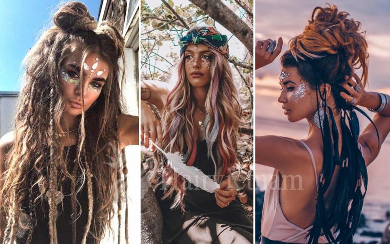 Cute Hippie Hairstyles