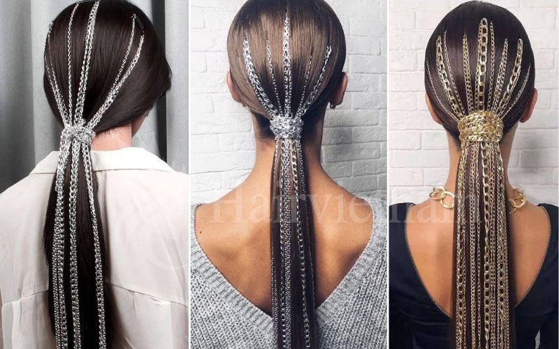 Chain Ponytail