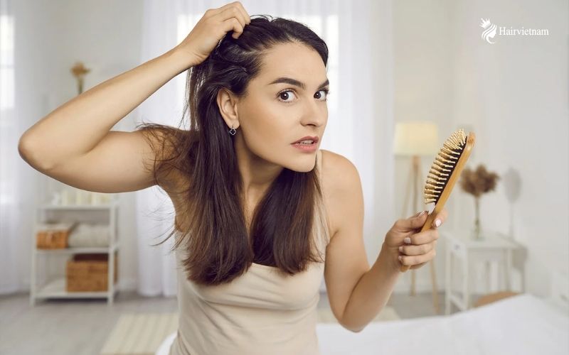What is a receding hairline?