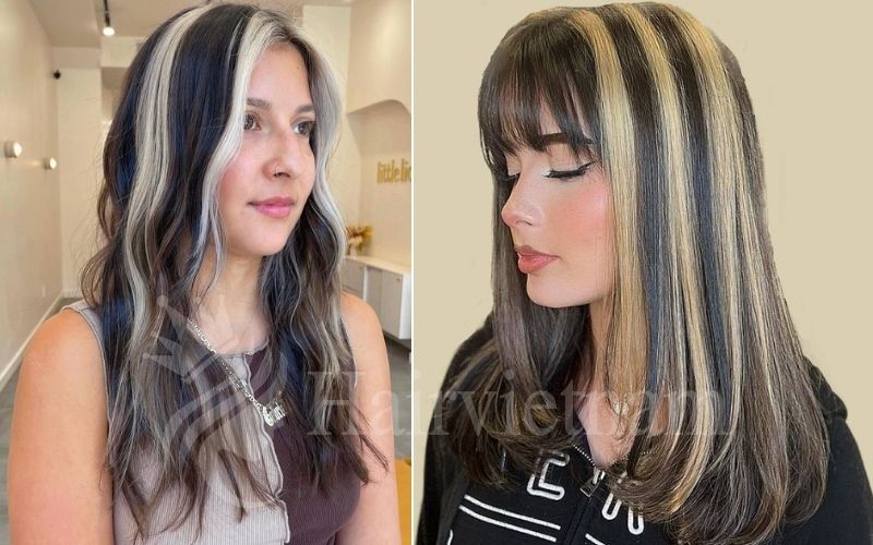 Dark Base with Warm Blonde