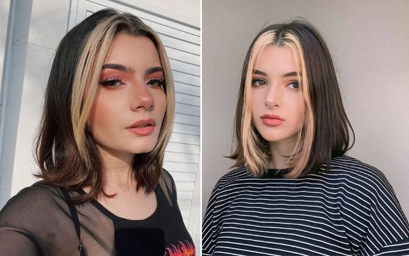 How to create a Skunk Hairstyle